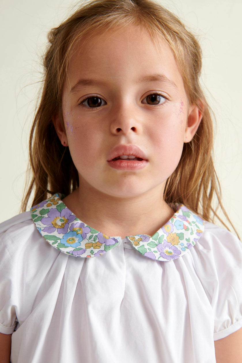 Made With Liberty Fabric Girls Blouse Giulia
