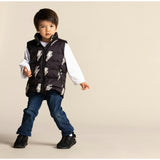 Casey Reversible Down Vest, Black