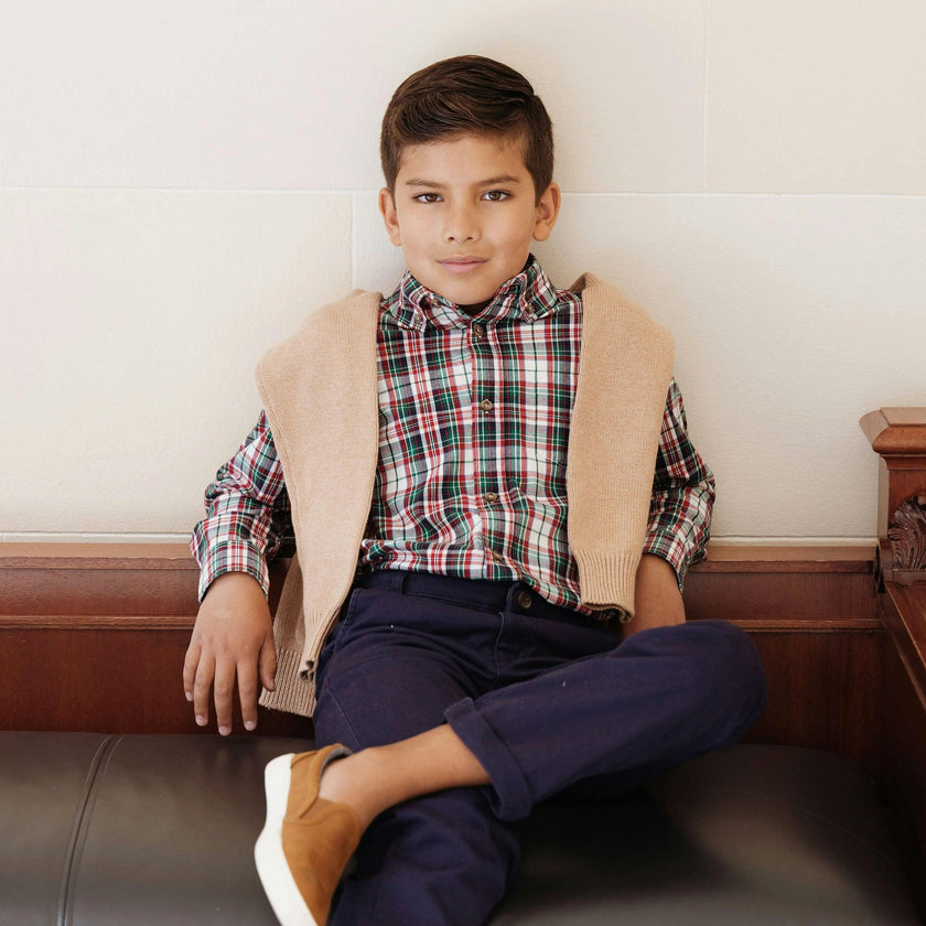 Organic Stretch Poplin Shirt