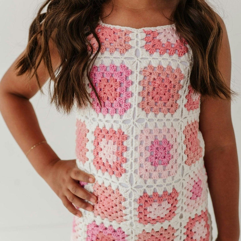 Fitted Crochet Dress