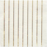 Gold Stripe Large Napkins