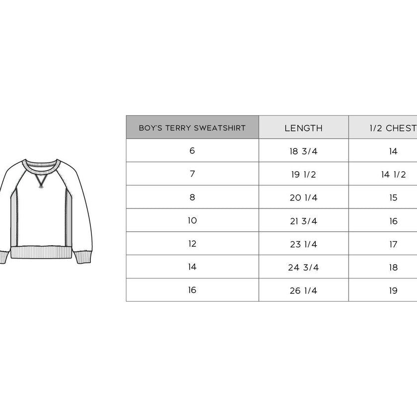 Boy's Terry Sweatshirt