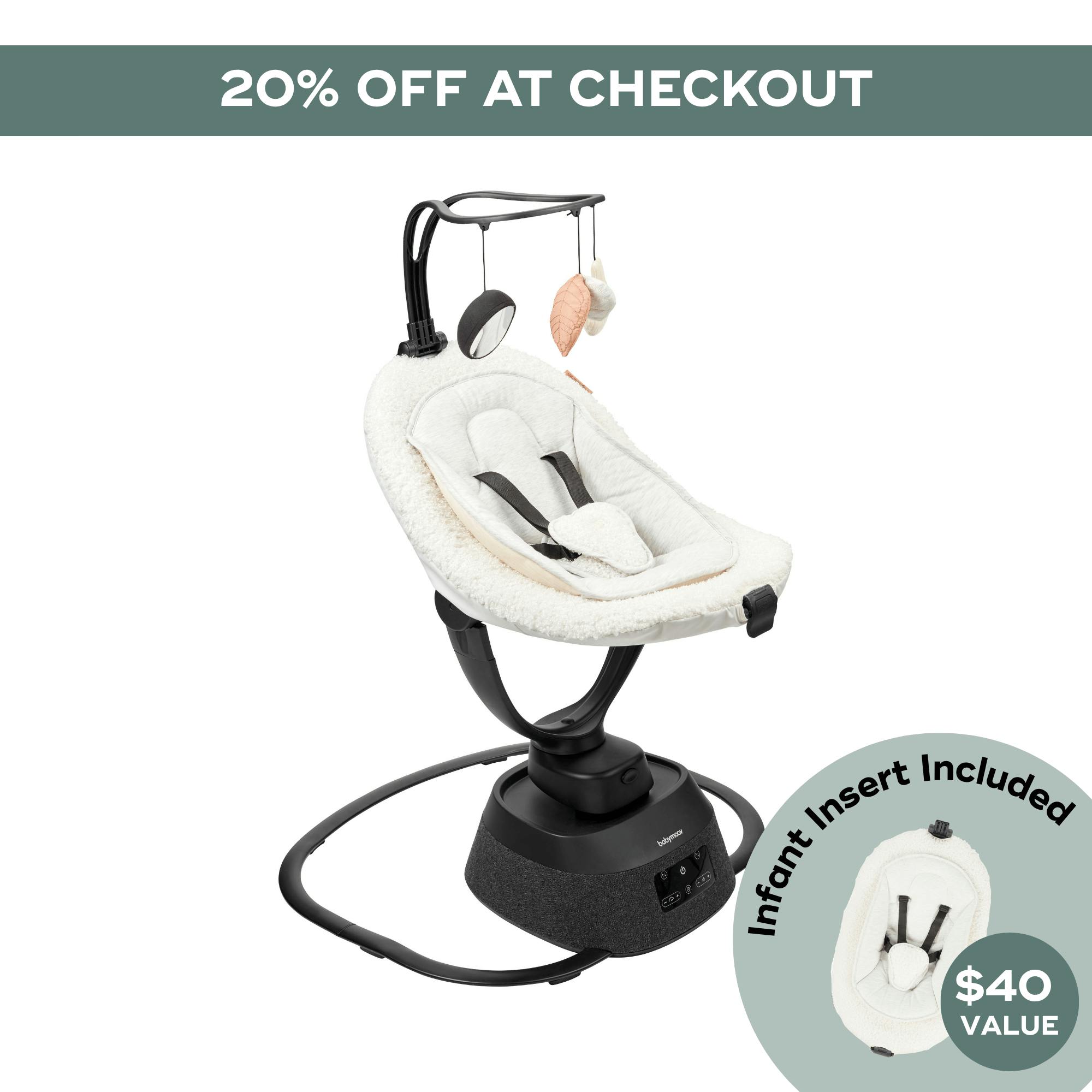 Swoon Evolution Connect Smart Baby Swing