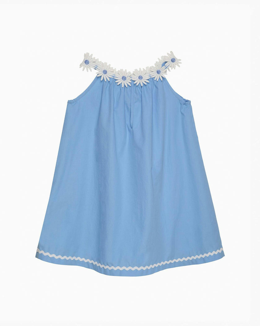 Daisy Sun Dress in Cornflower Blue