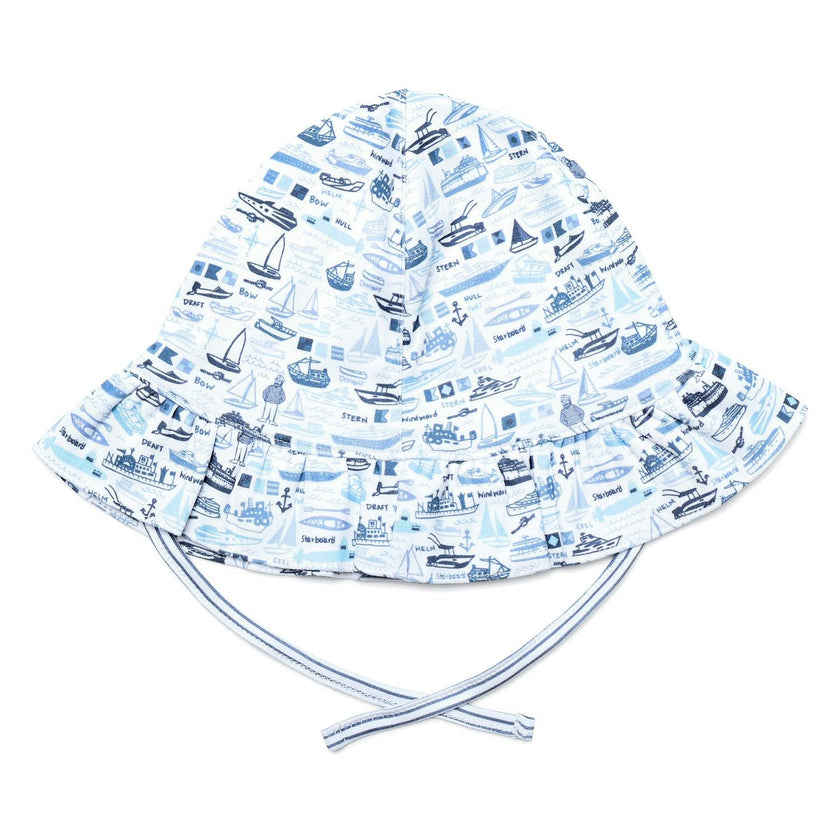 Boats Baby Sun Hat