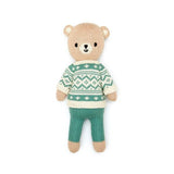 Bear with sweater 11¨ Beige & green