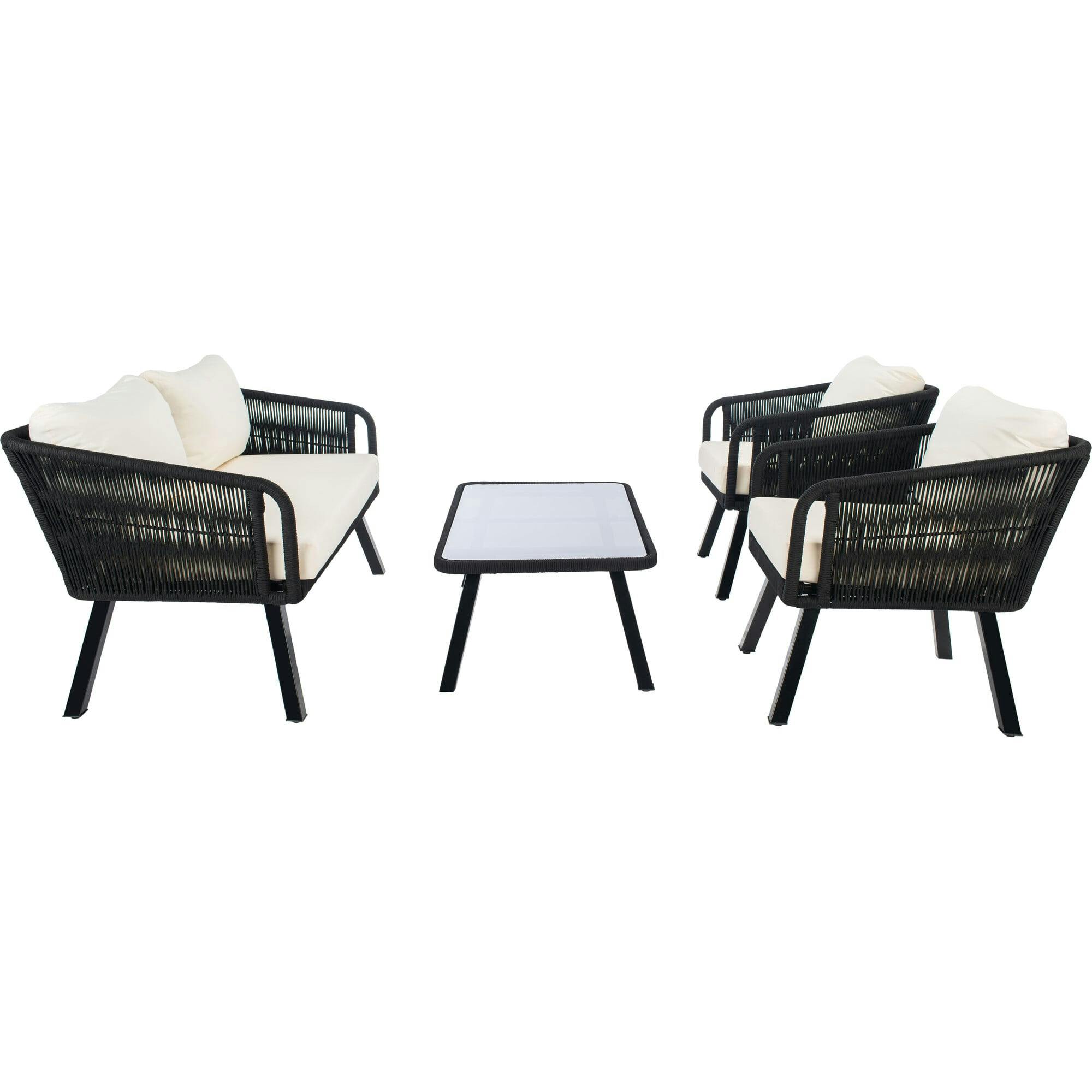 Kerson 4-Piece Rope Living Set