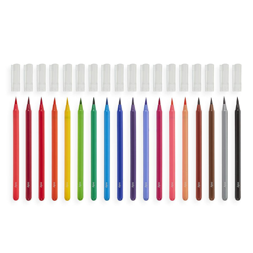 Chroma Blends Watercolor Brush Markers - Set of 18