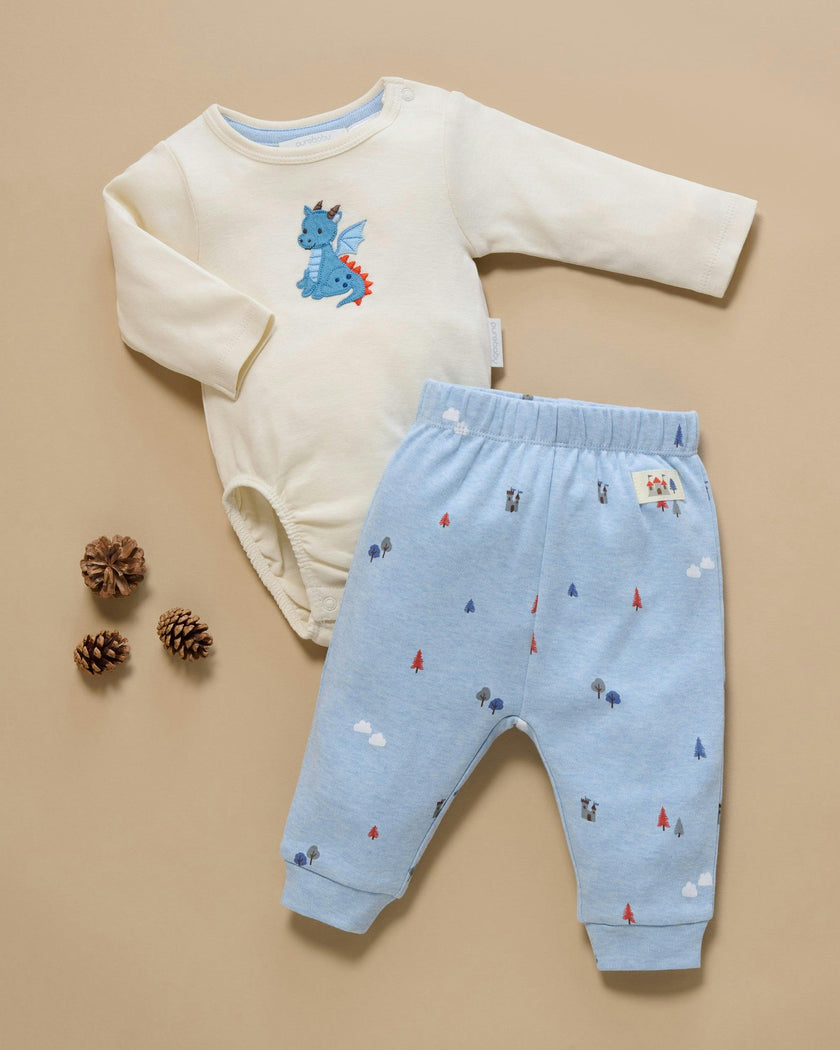 3 Piece Gift Set Castle Print