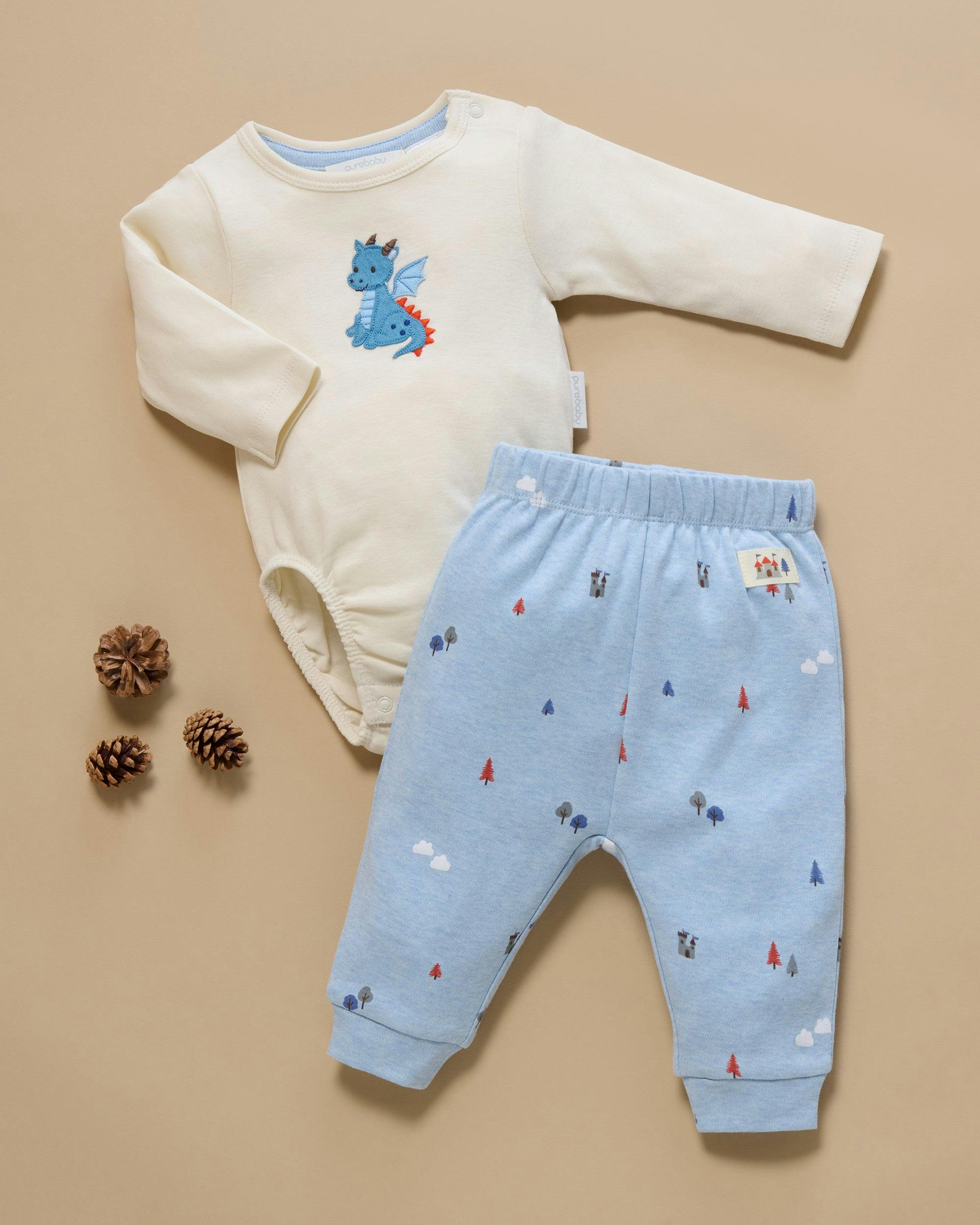 3 Piece Gift Set Castle Print