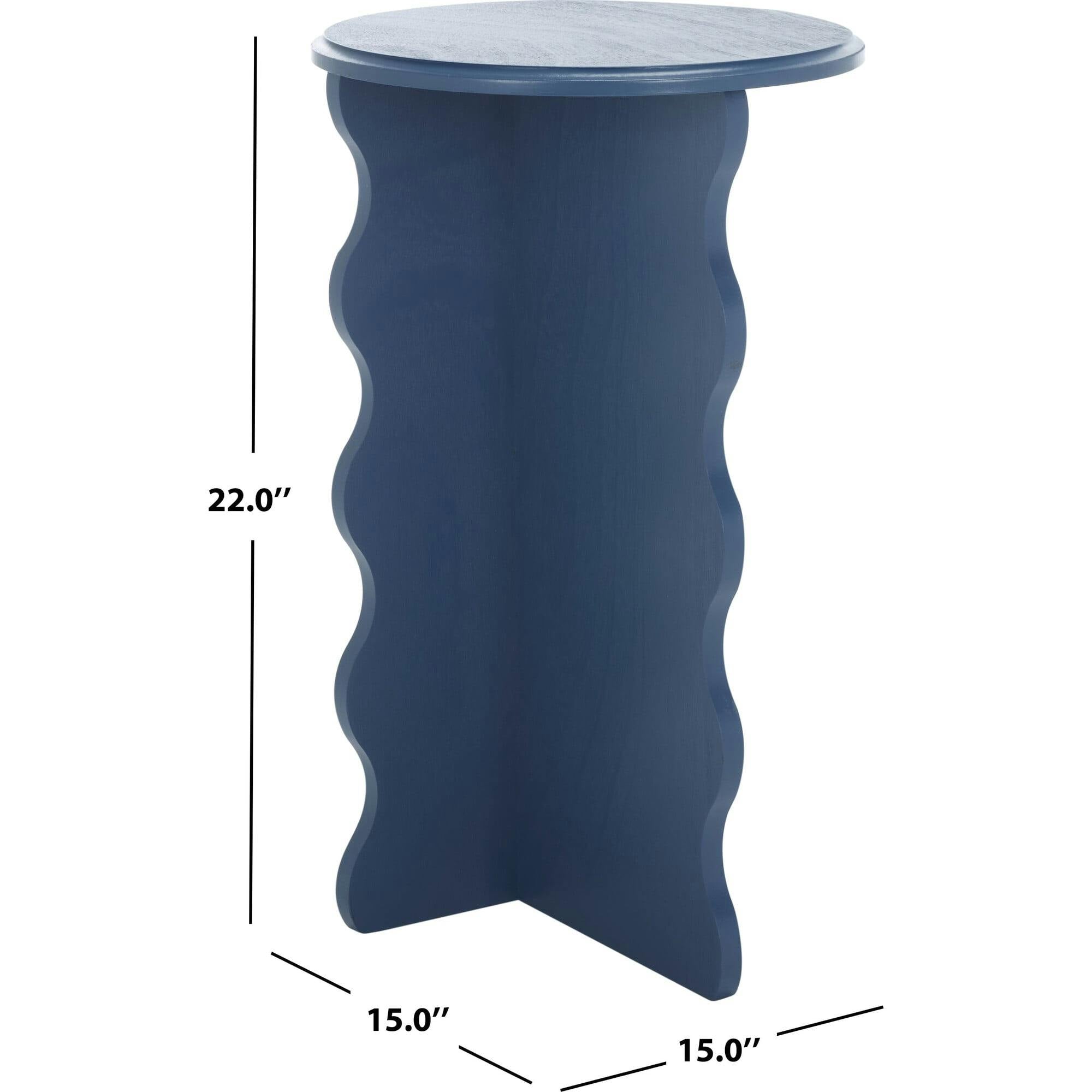 Lilith Wavy Accent Table