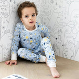 Print Long Sleeve Pajamas