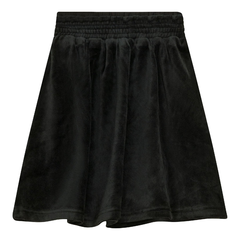 Velour A-Line Skirt