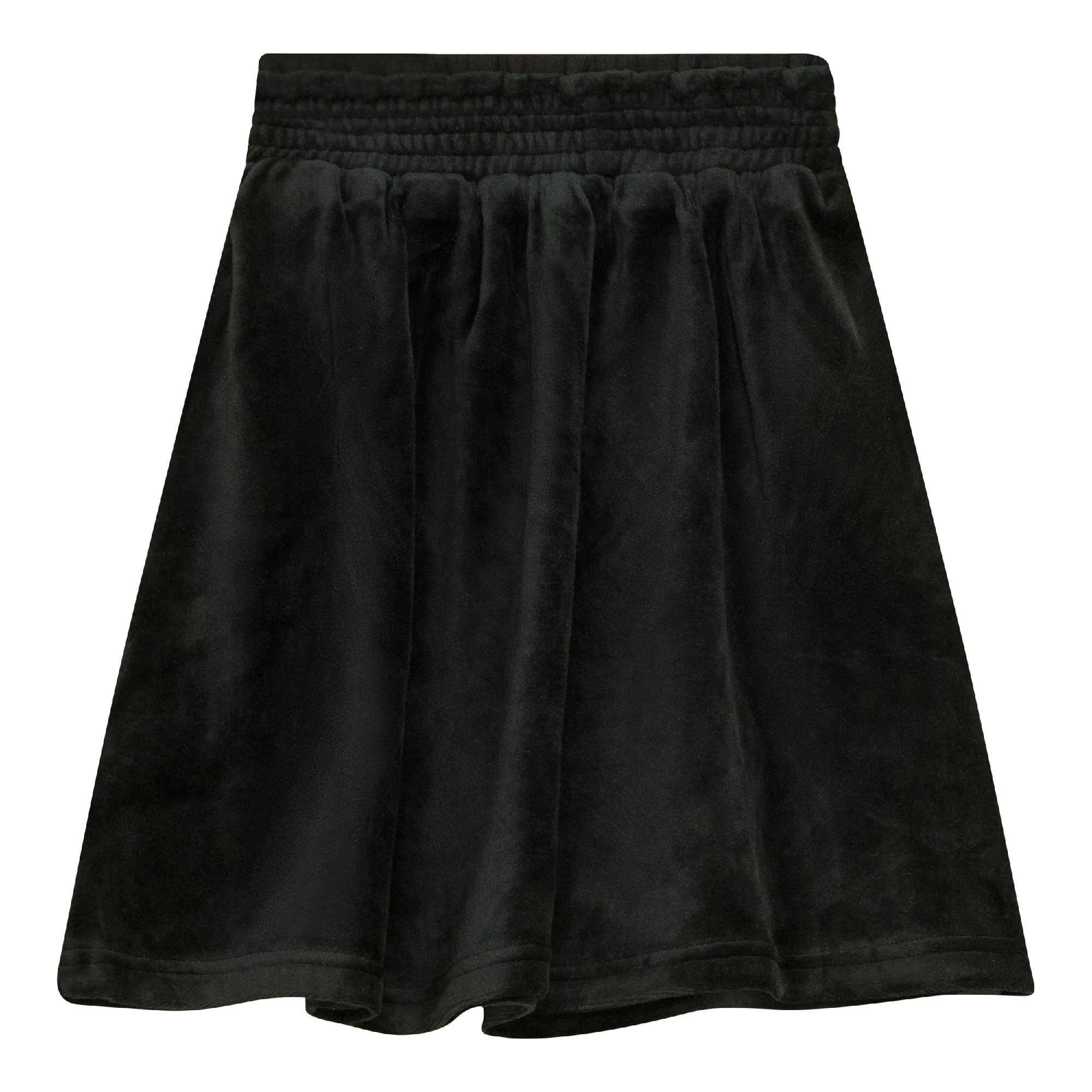Velour A-Line Skirt