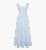 The Stella Nap Dress - Blue/White Stripe