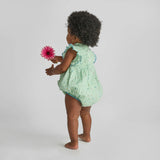 Baby Girls Jaipur Bubble- Pastel Green Polka Dot