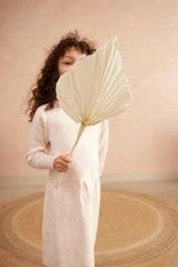Chestnut Leaves Dress | Blush