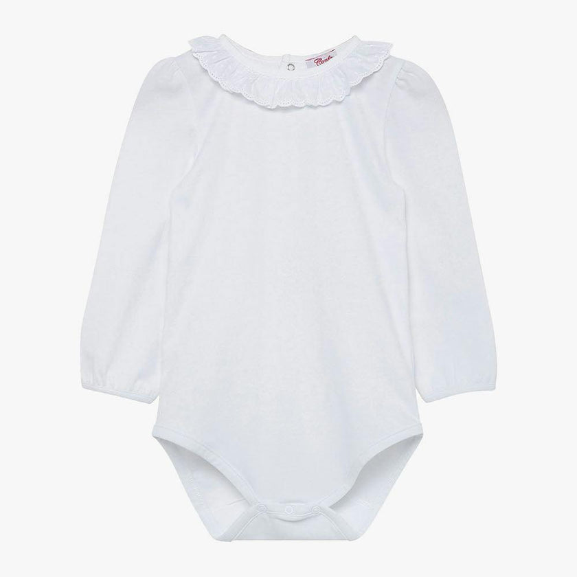 Baby Long-Sleeved Laura Anglaise Bodysuit