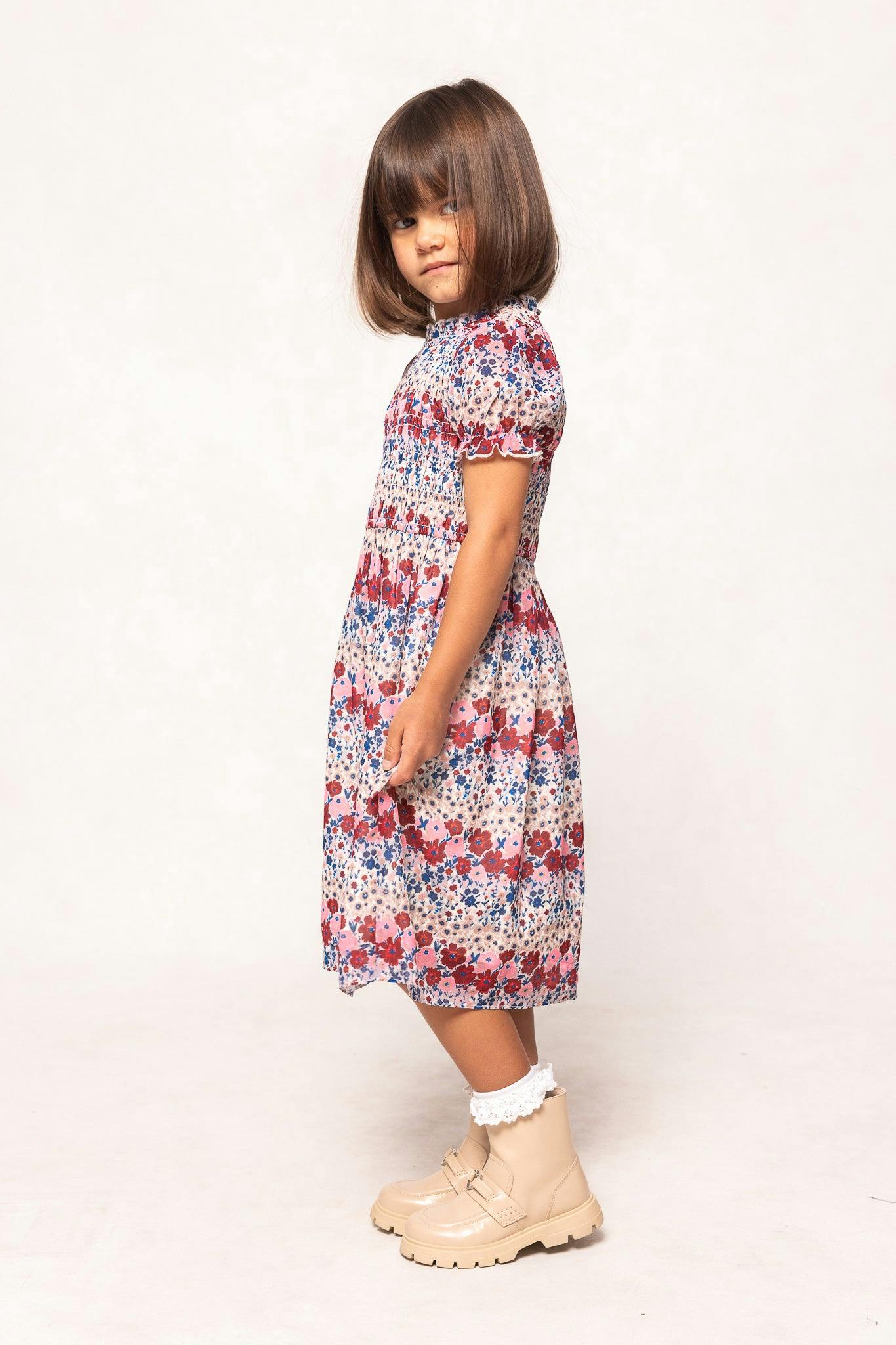 Mini Hayden Dress in Lush Garden