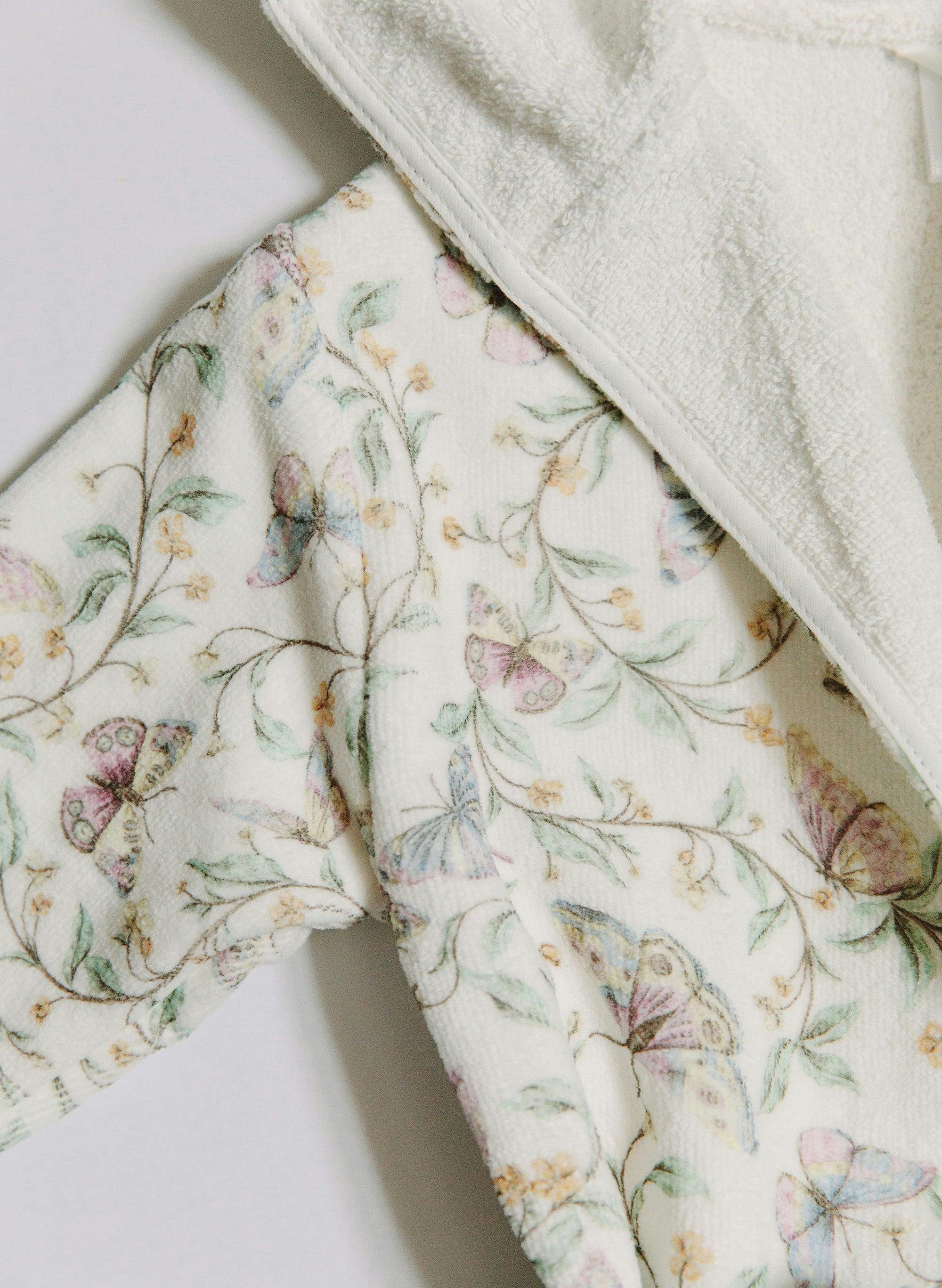 Organic Children’s Bathrobe – Botanical Whisper