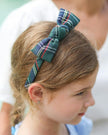 Plaid Bow Headband