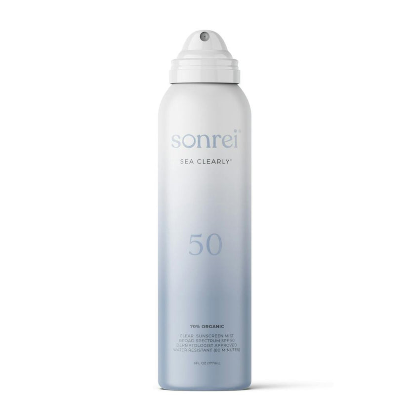 Sea Clearly Organic SPF 50 Clear Sunscreen Mist