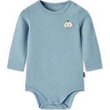 Stone Brushed Long Sleeve One Piece