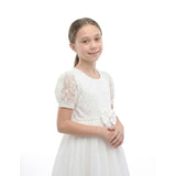 White Liora Lace Baby Dress