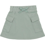 Rugby Stripe Pocket A-Line Short Skirt