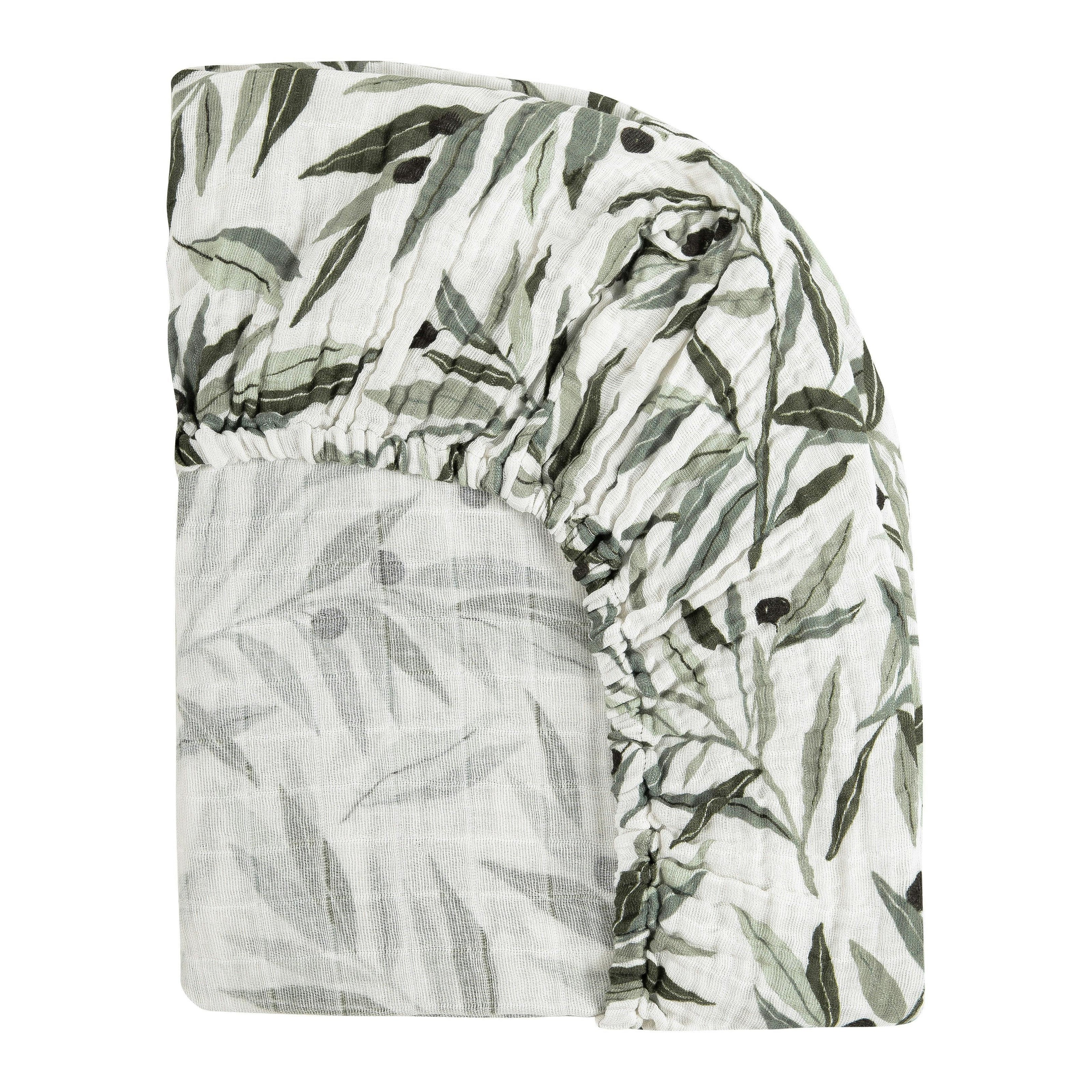 Babyletto All-Stages Bassinet Sheet in GOTS Certified Organic Muslin Cotton