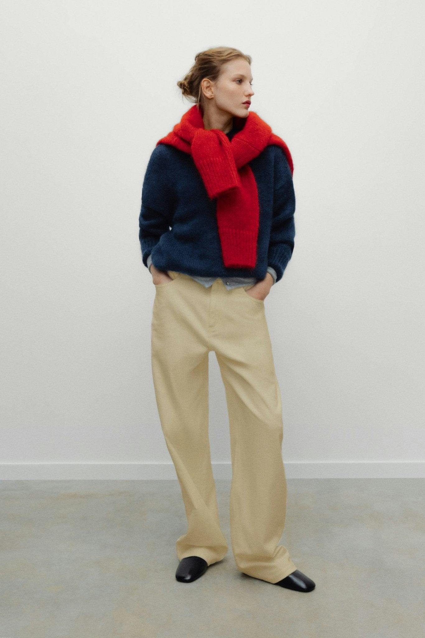 Giselle Woman Trouser Biscotti