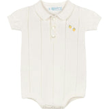 Boys Lemon Knit Romper