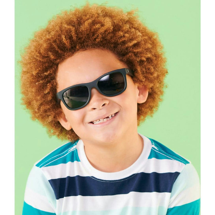 Jet Black Navigator | Polarized Smoke Lenses