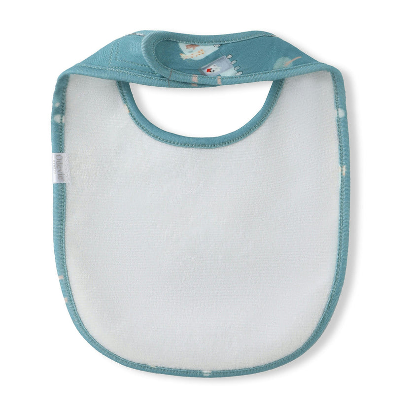 Magnetic Bib 2-Pack - Le Petit Express Green