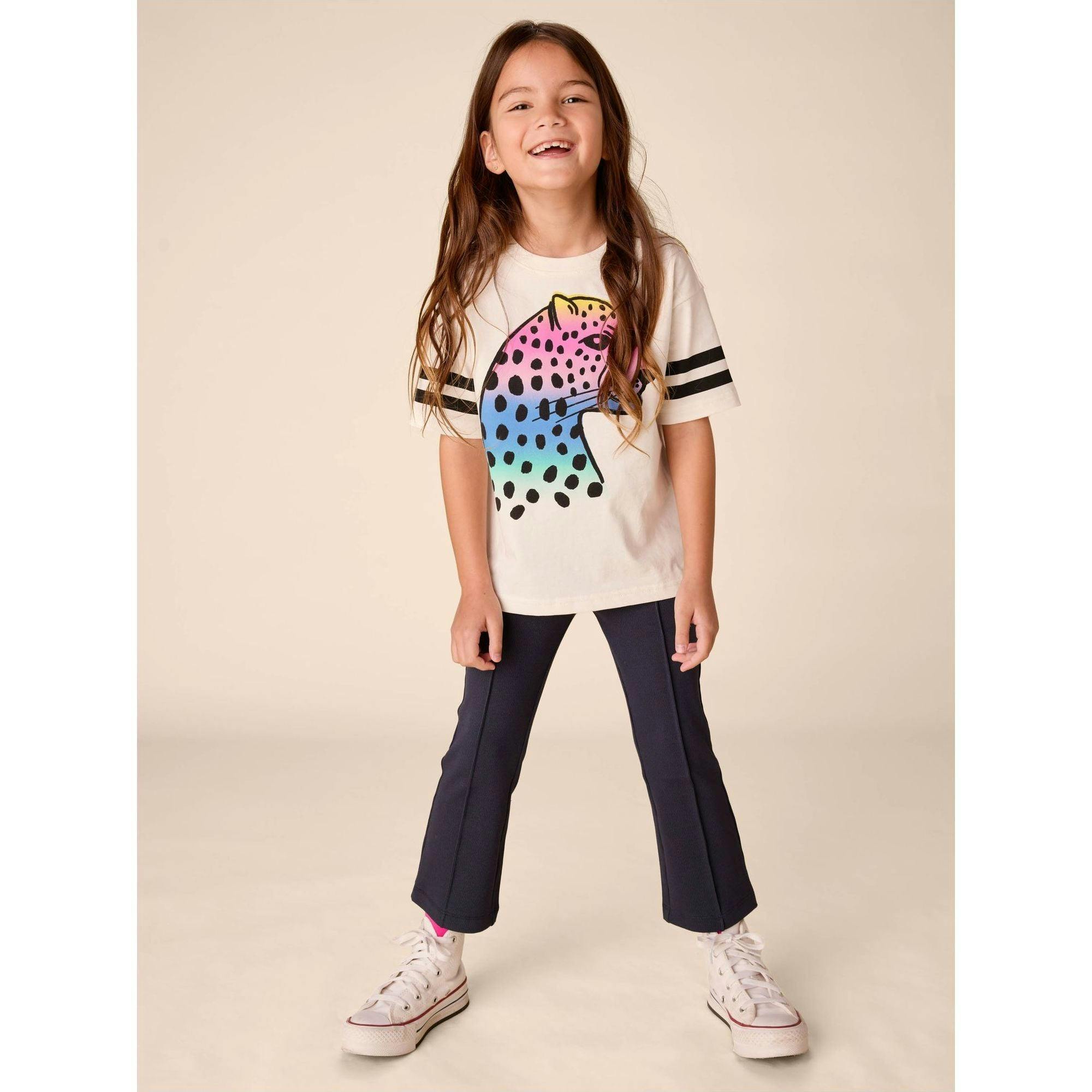 Ribbed Flare Pants 2.0, Blue