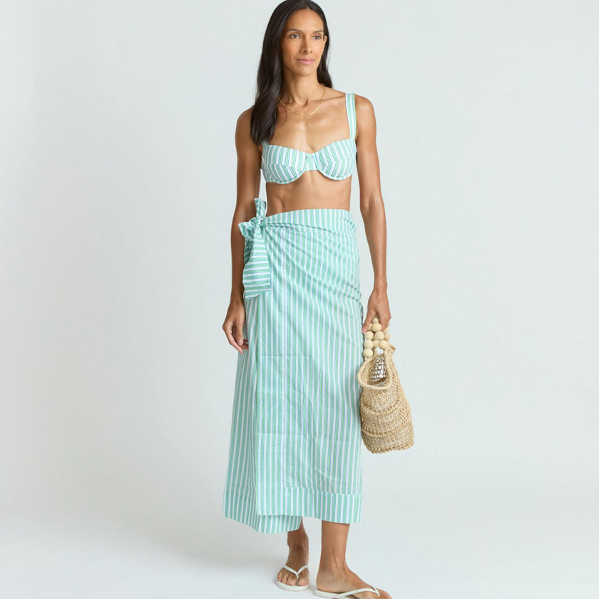 women's tamarin stripe pareo