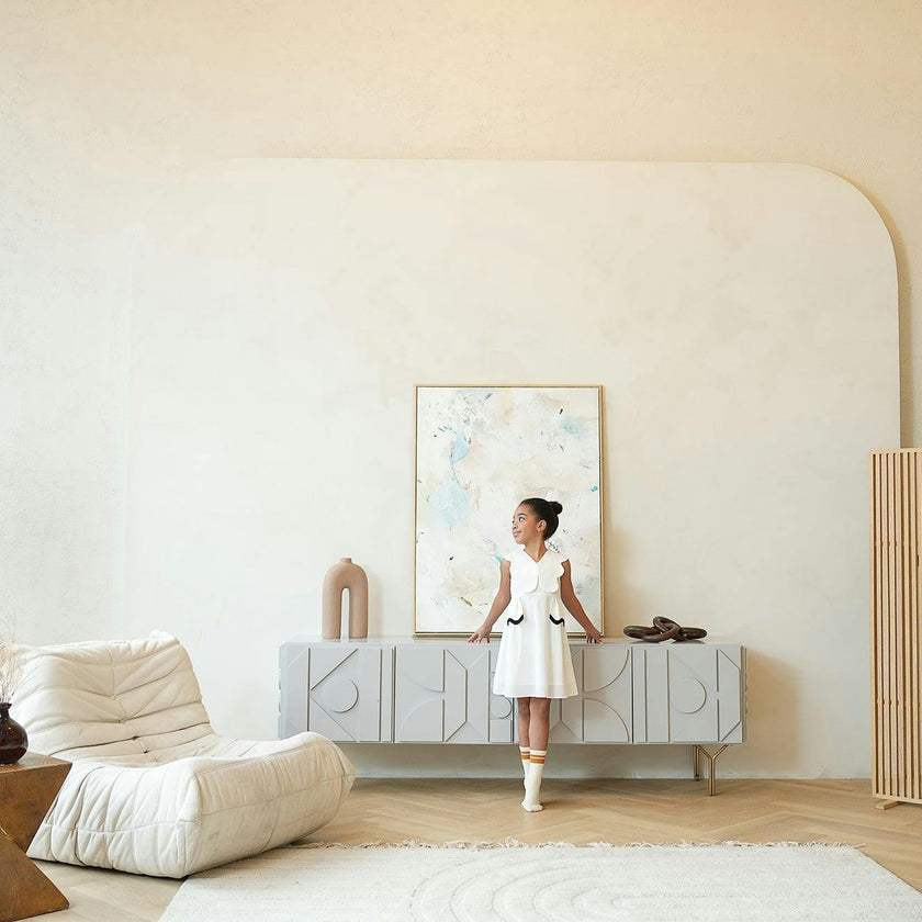 Colette Dress, White