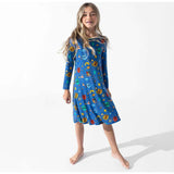 House Pride Bamboo Girls' Long Sleeve Dress