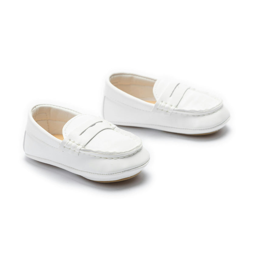White Loafer Dress Shoes