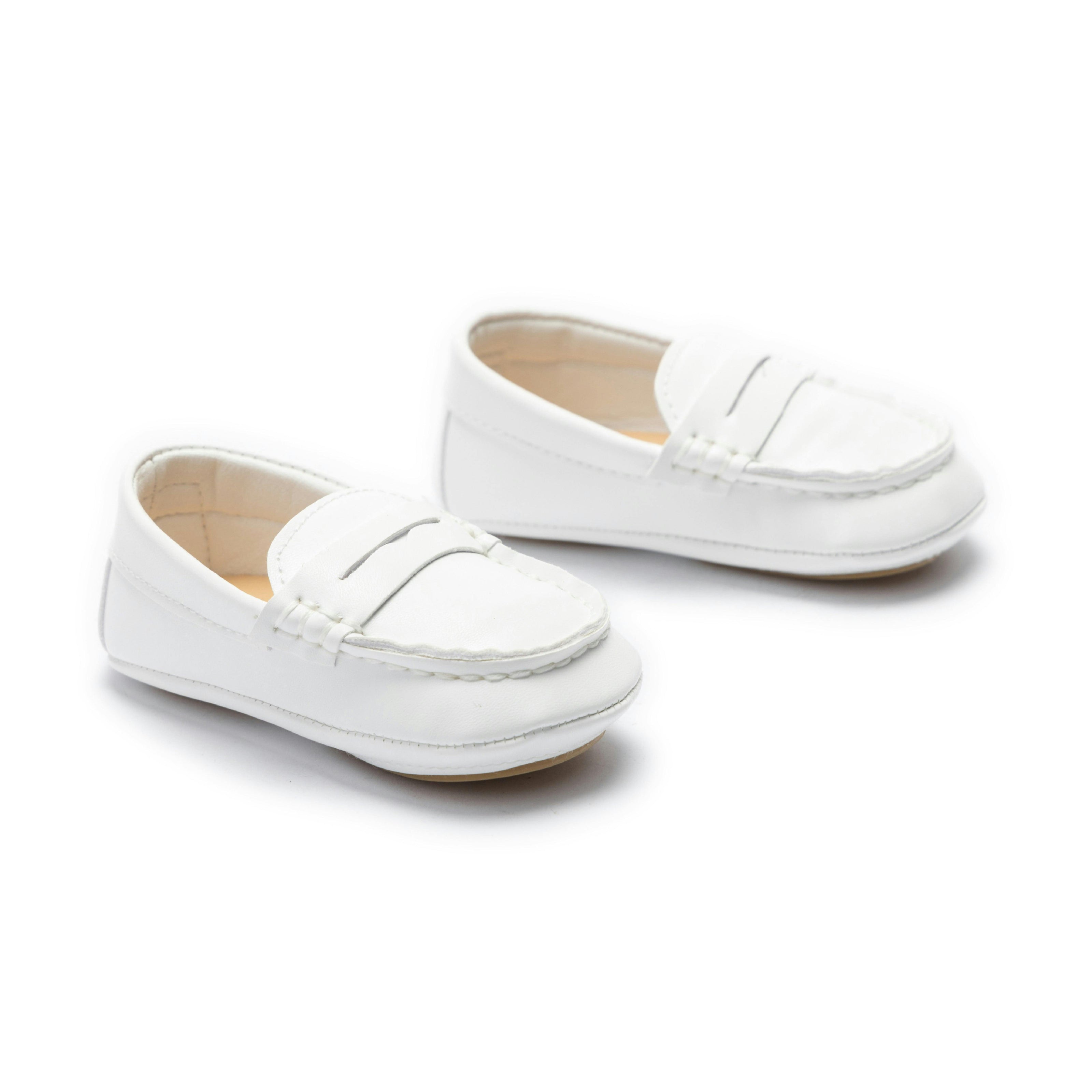 White Loafer Dress Shoes