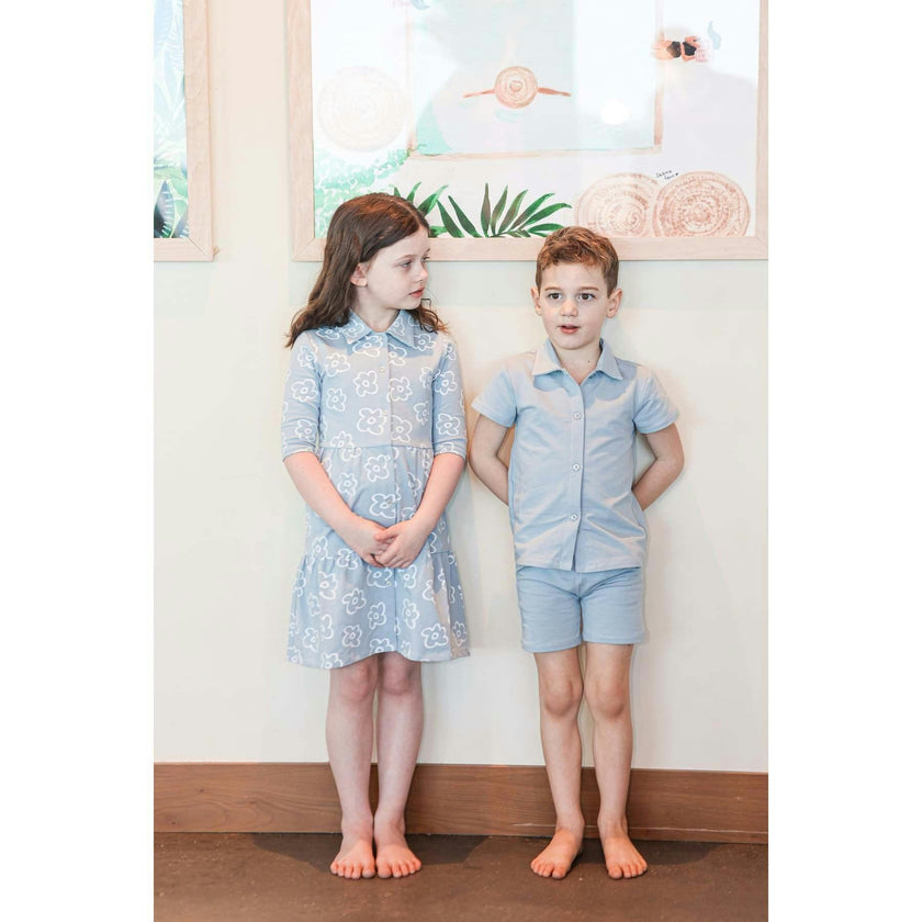 Tiered Flower Boys 2Pc Set