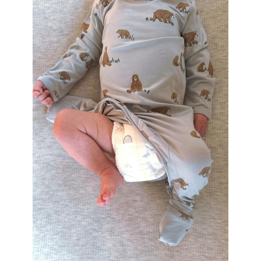 Ultra-Soft Convertible Pajama, Blue