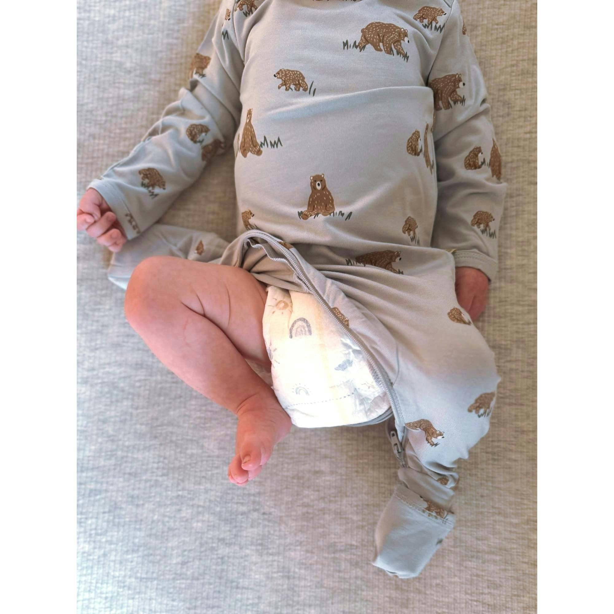 Ultra-Soft Convertible Pajama, Blue