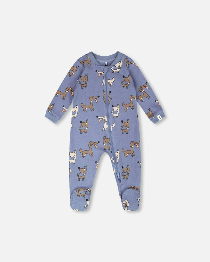 Organic Cotton Baby One-Piece Pajamas
