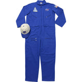 Adult Flight Suit w/Cap, Blue
