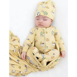 Love You Brunches Bamboo Convertible Footie