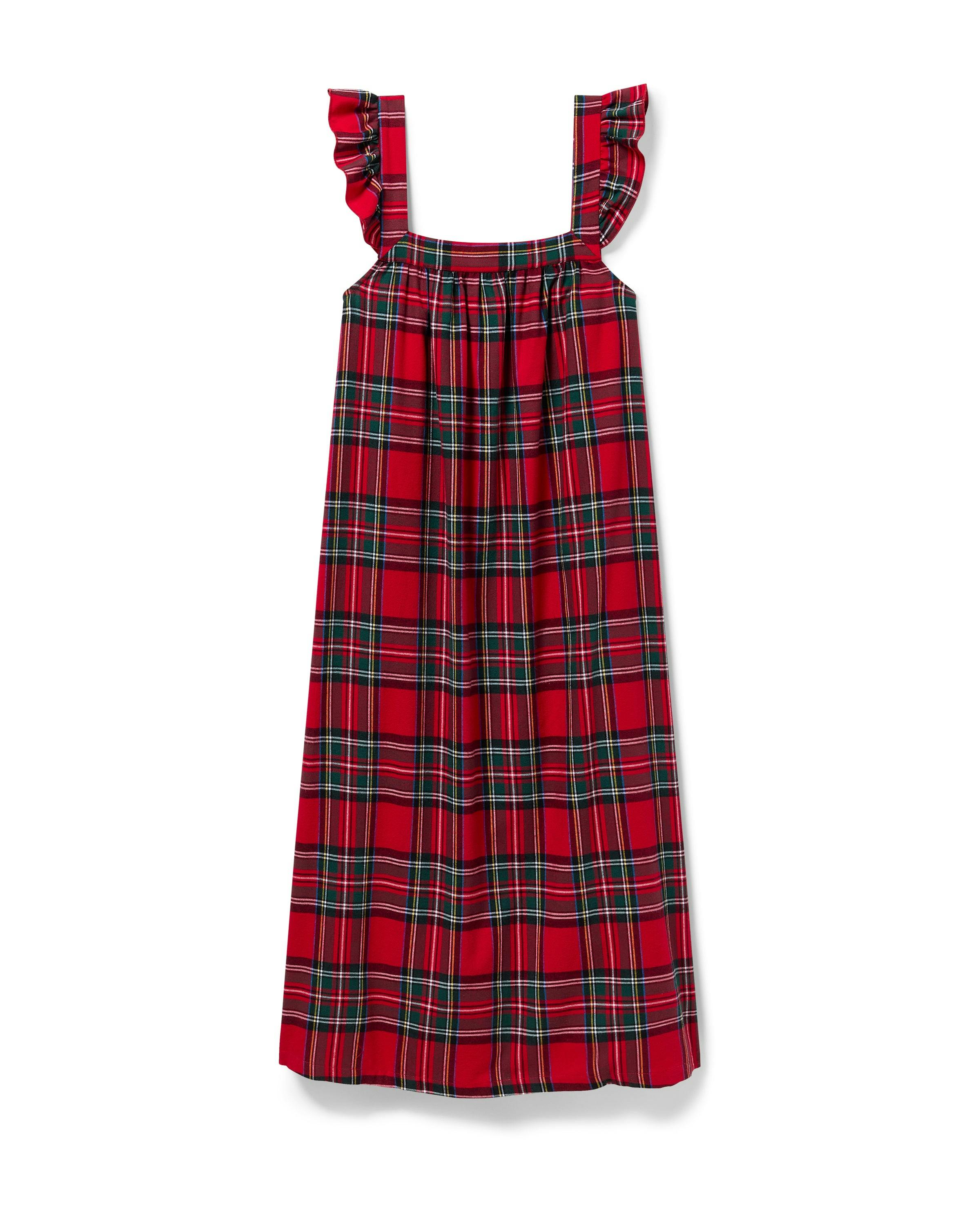 Women's Brushed Twill Clara Nightgown in Imperial Tartan