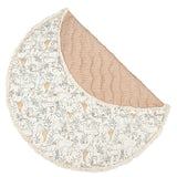 Ezra Woodland Animal Cotton Quilted Baby Play Mat