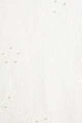 Gracie Dress in White Alyssum