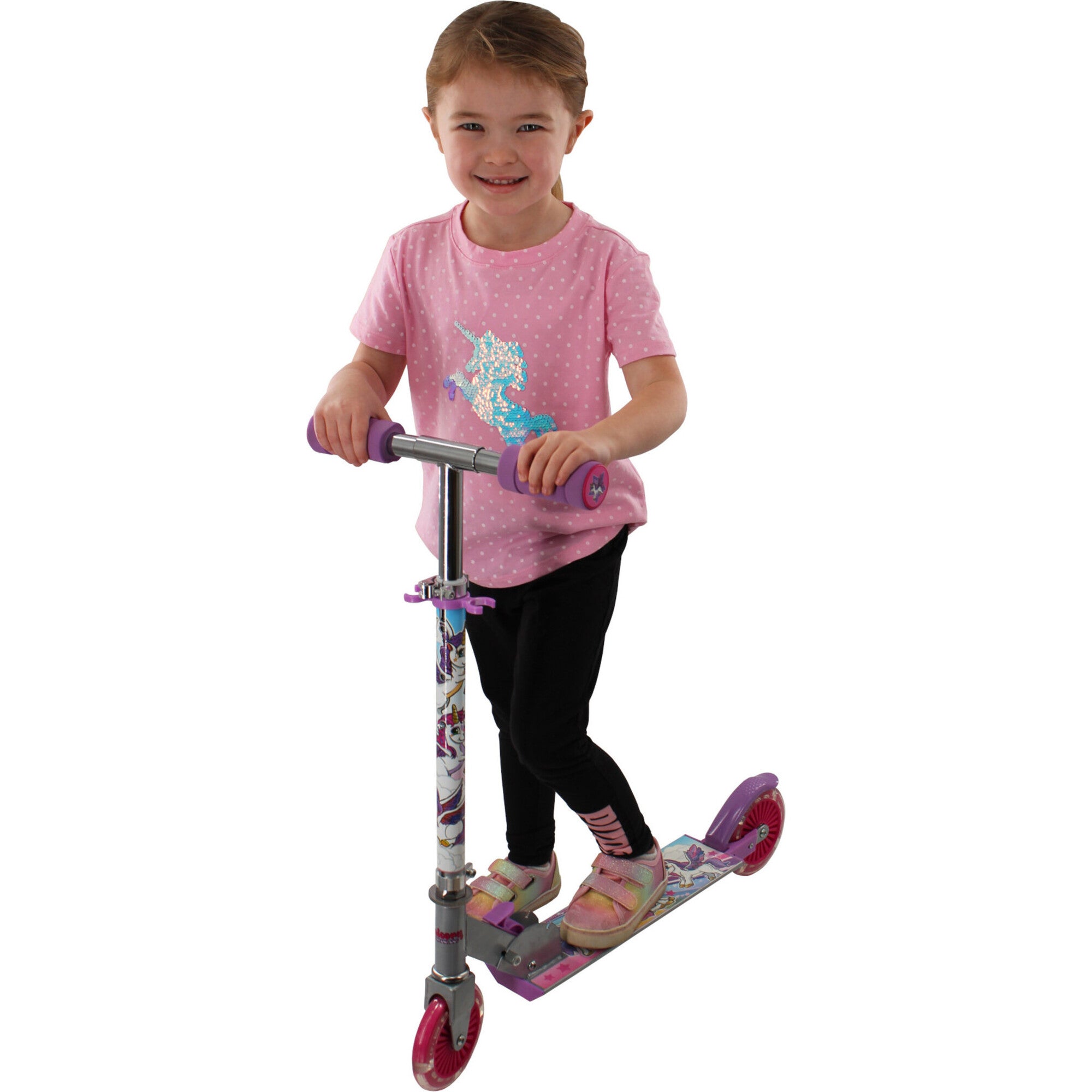 Ozbozz Scooter with 2 Light UP Wheels